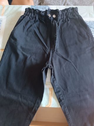 Pantalones vaqueros negros mujer