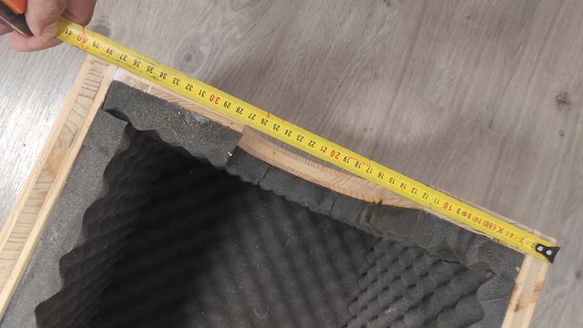 Caja insonorizada para extractor de aire