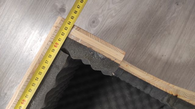 Caja insonorizada para extractor de aire