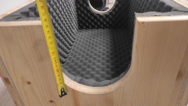 Caja insonorizada para extractor de aire