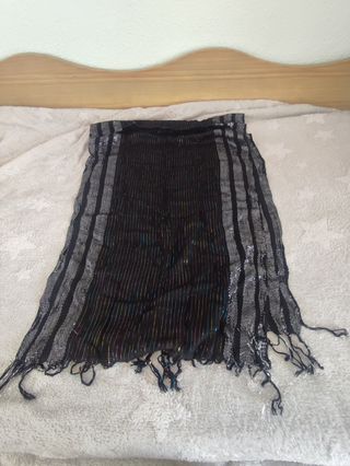 Botines planos negros
