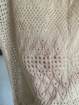 Top beige Zara - Talla M