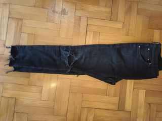 Jeans Pull&Bear neri strappati