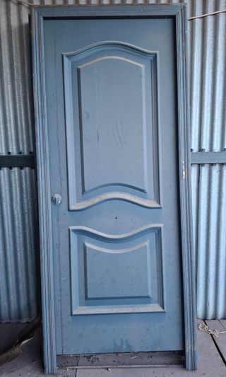 PUERTA DE HIERRO EXTERIOR BLINDADA 