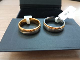 Anillos compromiso/boda - oro y plata