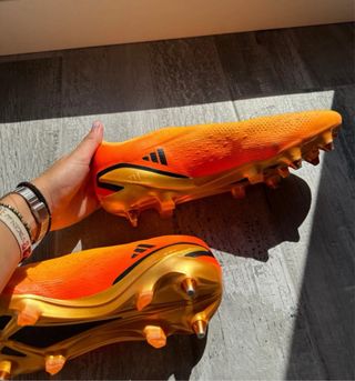 Adidas Botas Fútbol Naranja