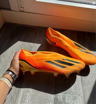 Adidas Botas Fútbol Naranja