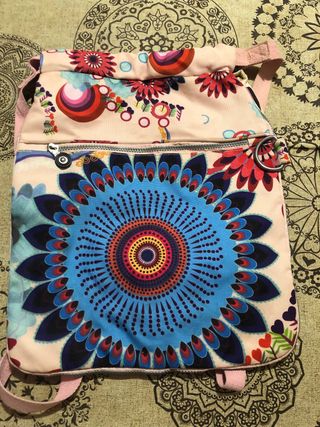 Bolsa estampada multicolor