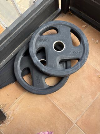 Discos Olímpicos 10kg - 2uds