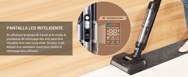 ASPIRADORA ESCOBA DE MANO