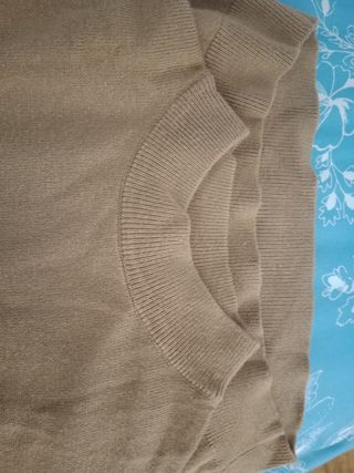 Jersey marrón de caballero 
