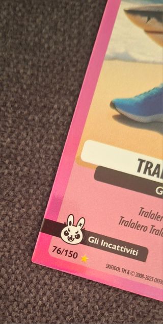 Carta Tralalero Tralala - Skifidol