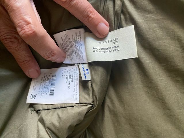 Giubbotto Colmar bambino 8 anni ORIGINALE