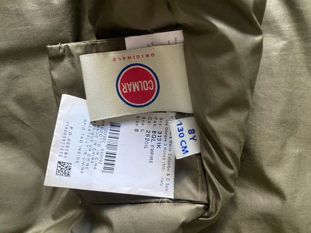 Giubbotto Colmar bambino 8 anni ORIGINALE