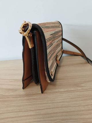 Bolso bandolera Parfois beige