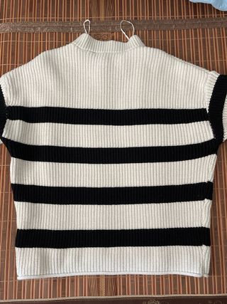 Jersey rayas Pull&Bear blanco-negro