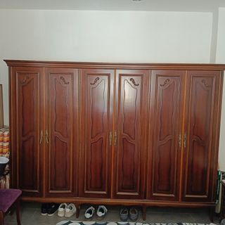Dormitorio de matrimonio antiguo 