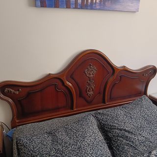 Dormitorio de matrimonio antiguo 
