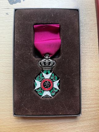 Réplica de Medalla Orden de la Corona Bélgica