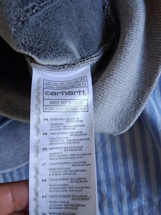 Giacca Carhartt Grigia