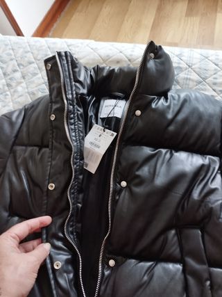 Plumífero negro - Talla S