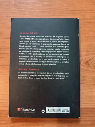 La Dama del Alba - Libro ESO