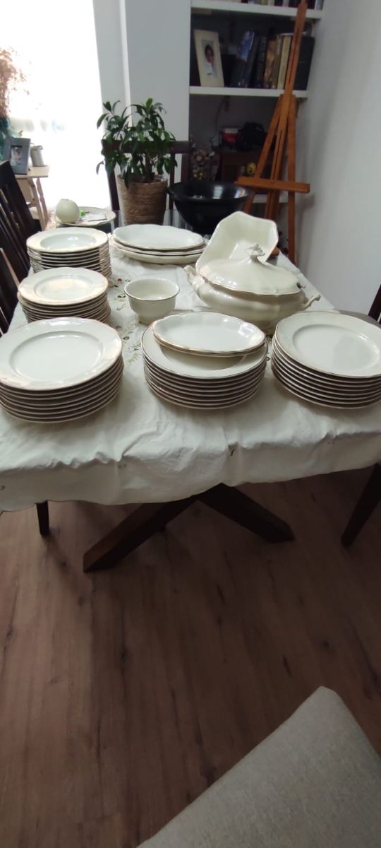 Vajilla San Claudio(Por mudanza)Regalo cristalería