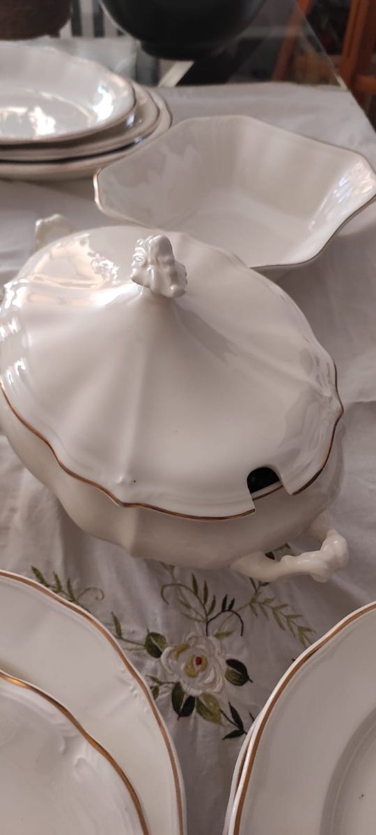 Vajilla San Claudio(Por mudanza)Regalo cristalería