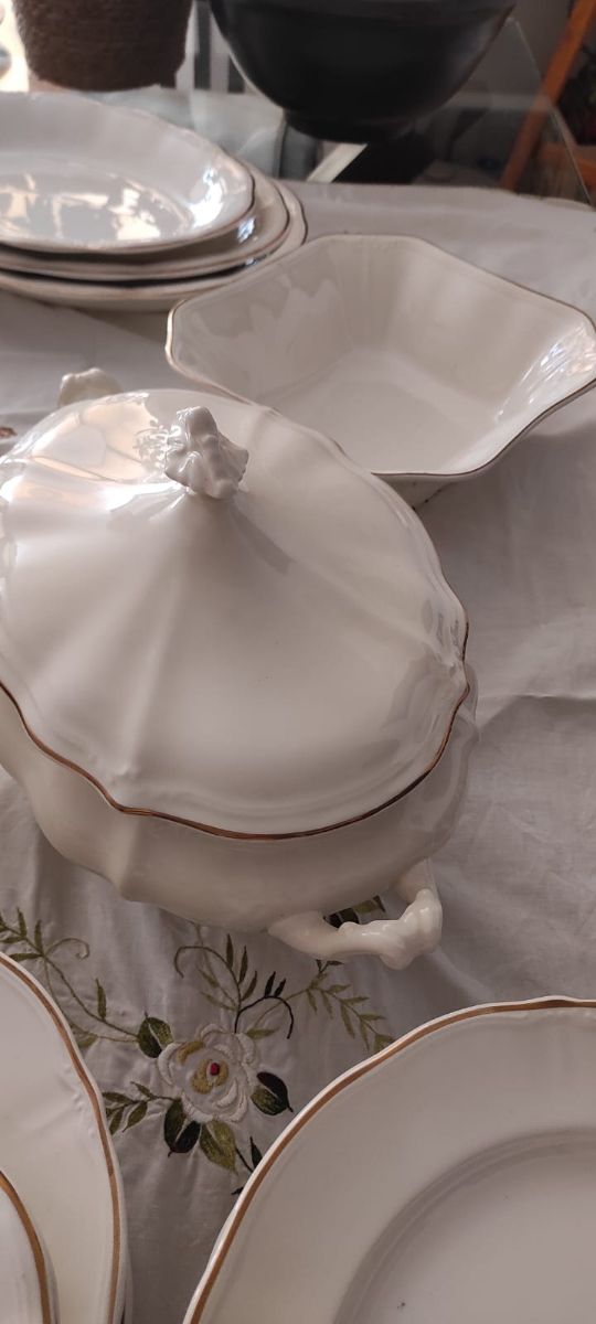 Vajilla San Claudio(Por mudanza)Regalo cristalería