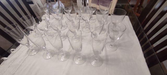 Vajilla San Claudio(Por mudanza)Regalo cristalería