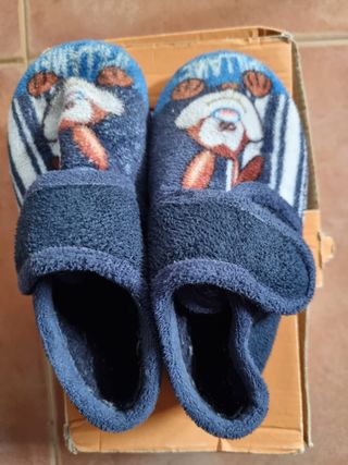 Zapatillas de paño
