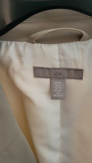Blazer beige H&M oversize