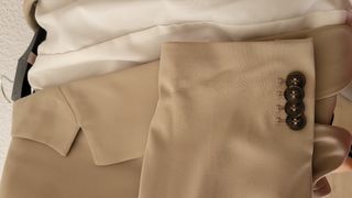 Blazer beige H&M oversize