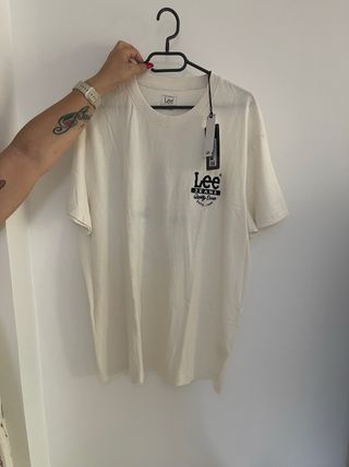 Camiseta Lee blanca