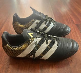 Adidas - Botas fútbol - Negro/Dorado