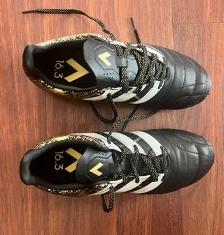 Adidas - Botas fútbol - Negro/Dorado