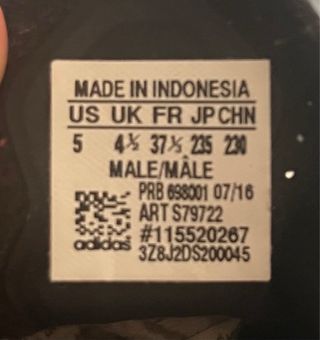 Adidas - Botas fútbol - Negro/Dorado