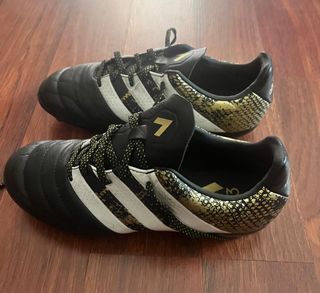 Adidas - Botas fútbol - Negro/Dorado