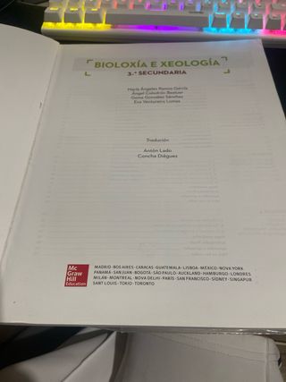 LA+SB Bioloxía e xeoloxía 3 ESO. Gallego.