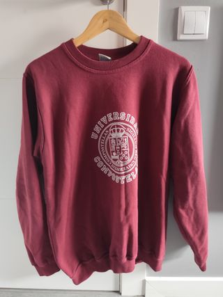 Sudadera Uni. Compostela - Granate