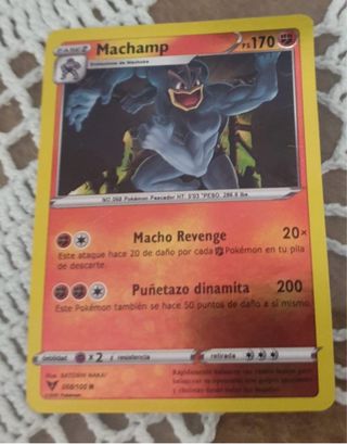 Carta Pokémon Machamp 66/100