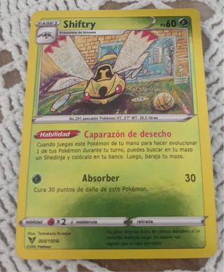 Carta Pokémon Shiftry 005/100