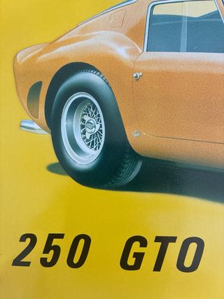 Chapa Ferrari 250 GTO