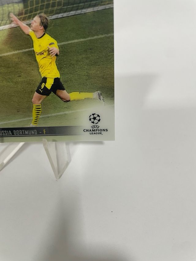 Haaland Topps Chemistry y Stadium Chrome 2021