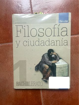 Filosofía 1º Bachillerato Tesela Libro del Alum...