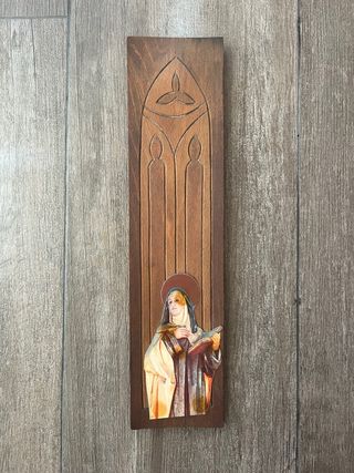 Tabla decoración religiosa 