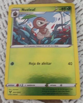Carta Pokémon Nuzleaf - 8/102