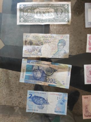 Billetes varios países