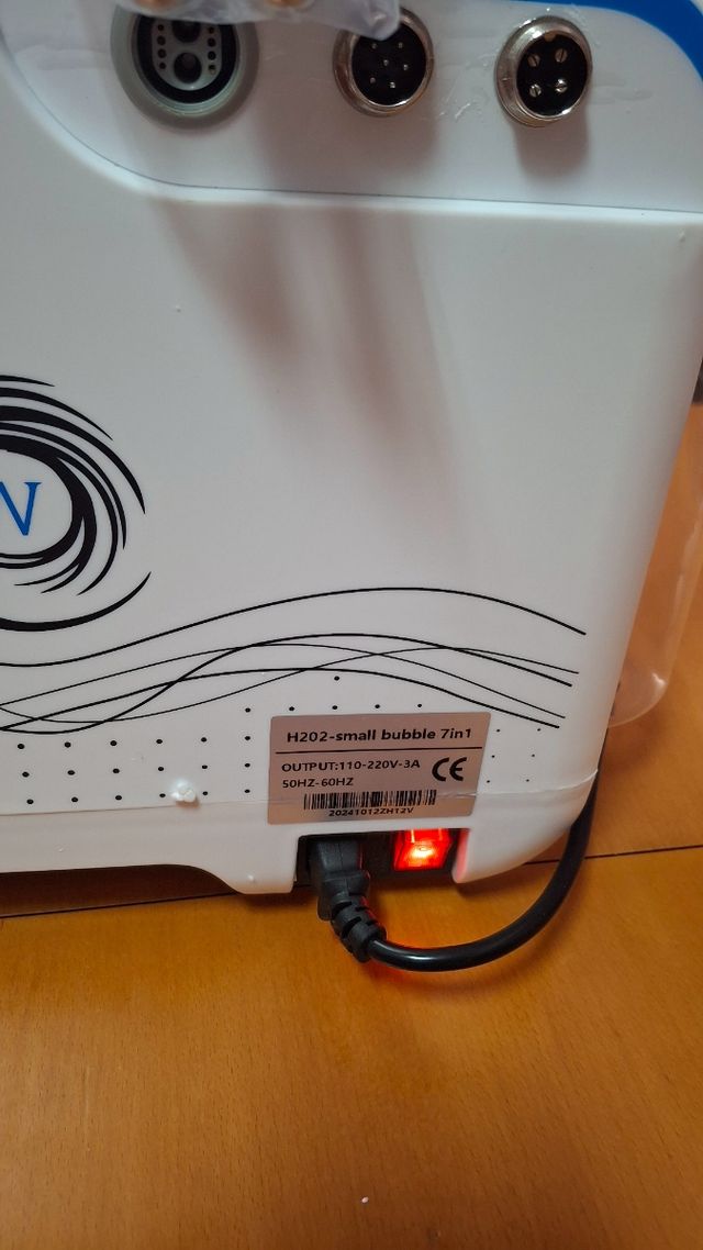 Máquina Limpeza de Pele - H2-O2