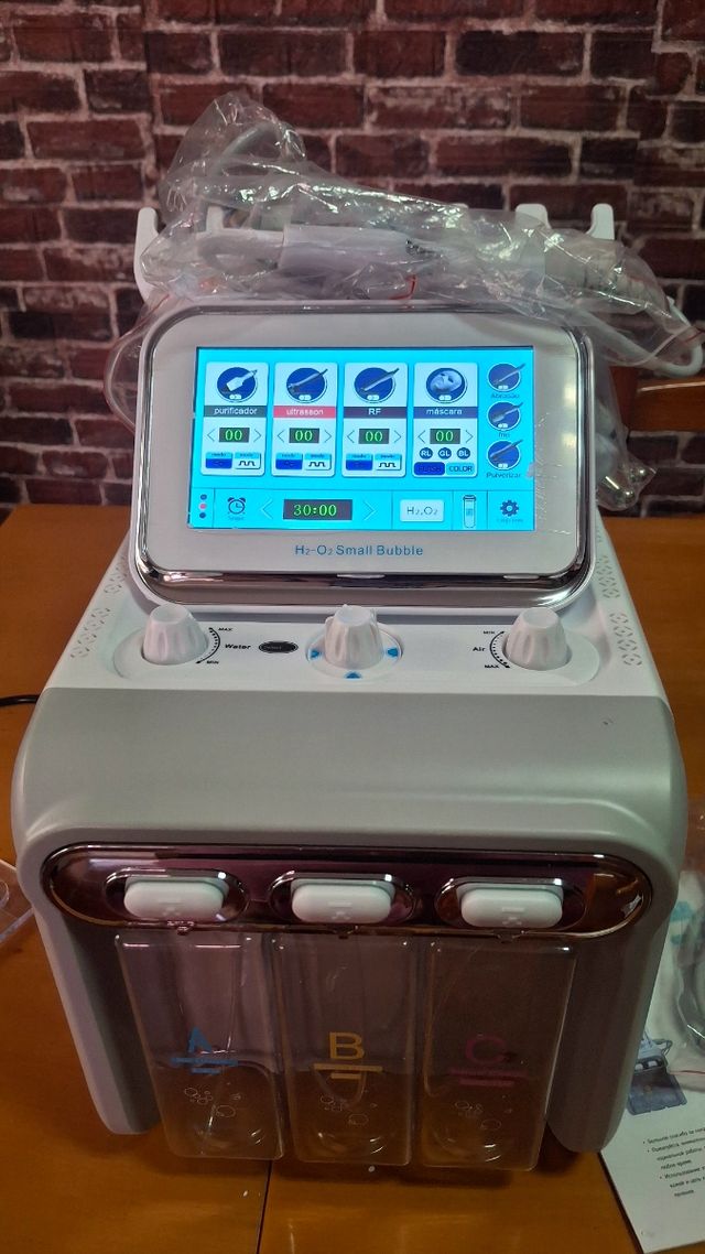 Máquina Limpeza de Pele - H2-O2